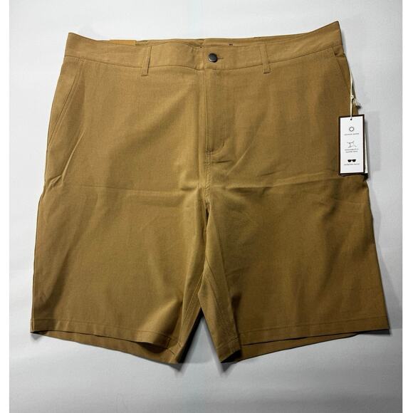 NWT Panama Jack Men's Lightweight Quick Drying Tan Shorts - Size 40x9 - Picture 1 of 6